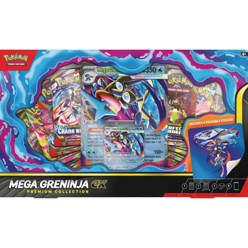 Pokémon: Mega Greninja ex Premium Collection (1)