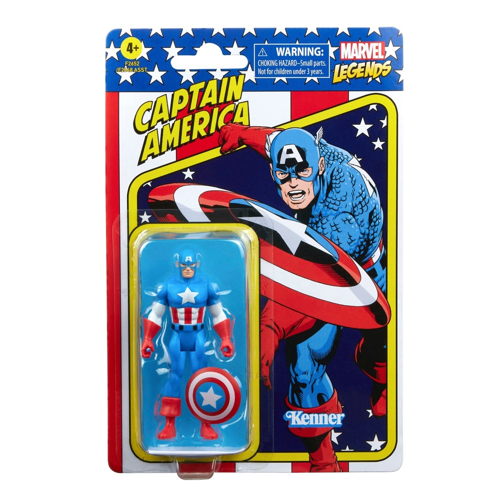Marvel Legends - Retro 375 Captain America Action Figure