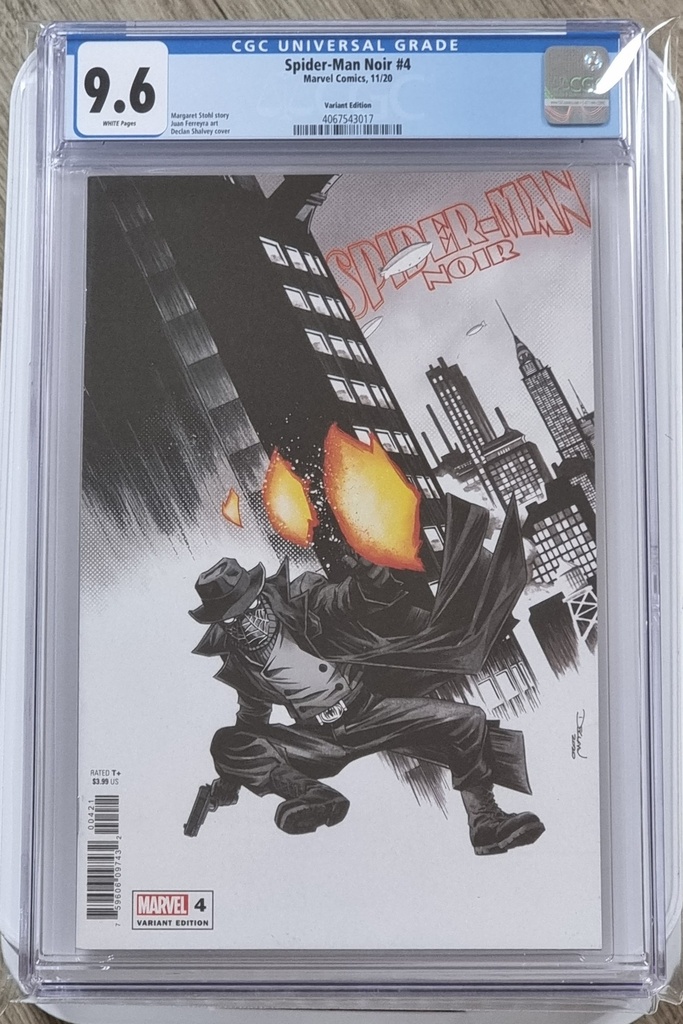 Spider-Man Noir #4 (CGC 9.6 - Shalvey Variant)