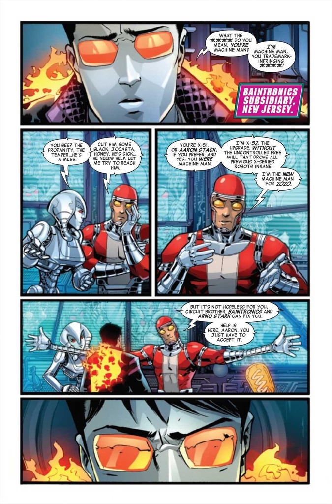 2020: Machine Man #2 of 2
