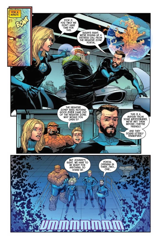 Annihilation Scourge: Fantastic Four #1 (Noto Variant)