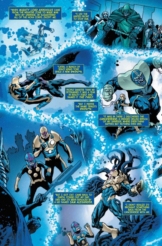 Annihilation Scourge: Nova #1 (Petrovich Variant)