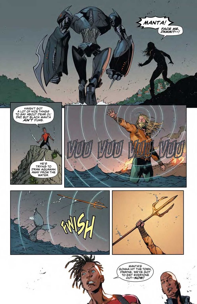 Aquaman #54 (YOTV Acetate Cover)