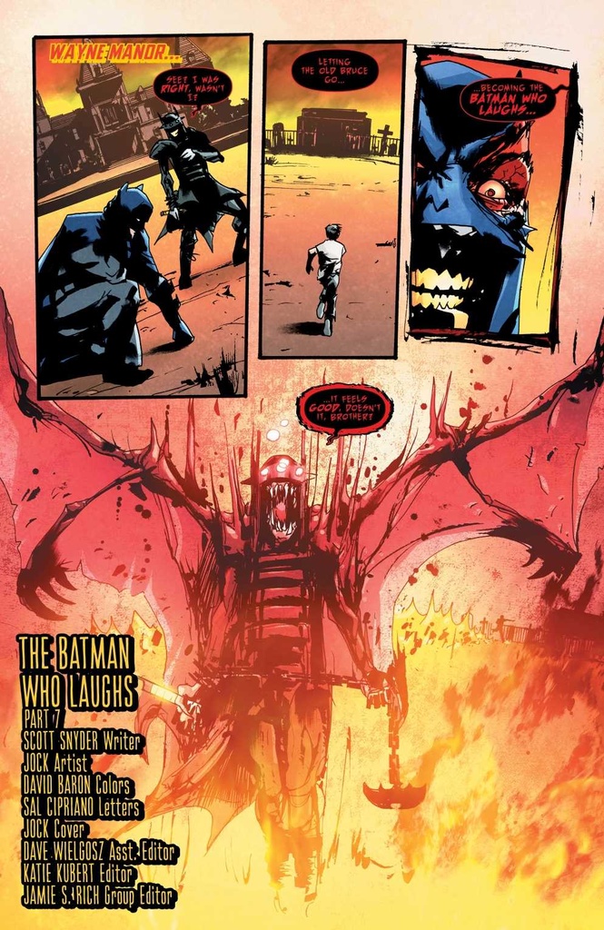 BATMAN WHO LAUGHS #7 (OF 7) VAR ED