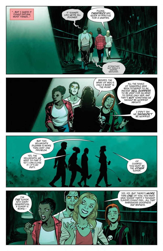 BUFFY THE VAMPIRE SLAYER #12 CVR C CONNECTING DEL RAY VAR