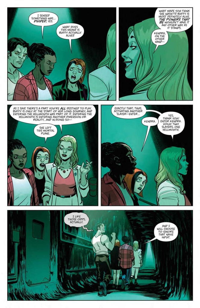 BUFFY THE VAMPIRE SLAYER #12 CVR C CONNECTING DEL RAY VAR