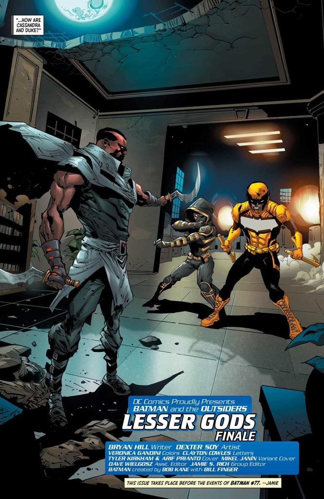 Batman And The Outsiders #6 (YOTV)