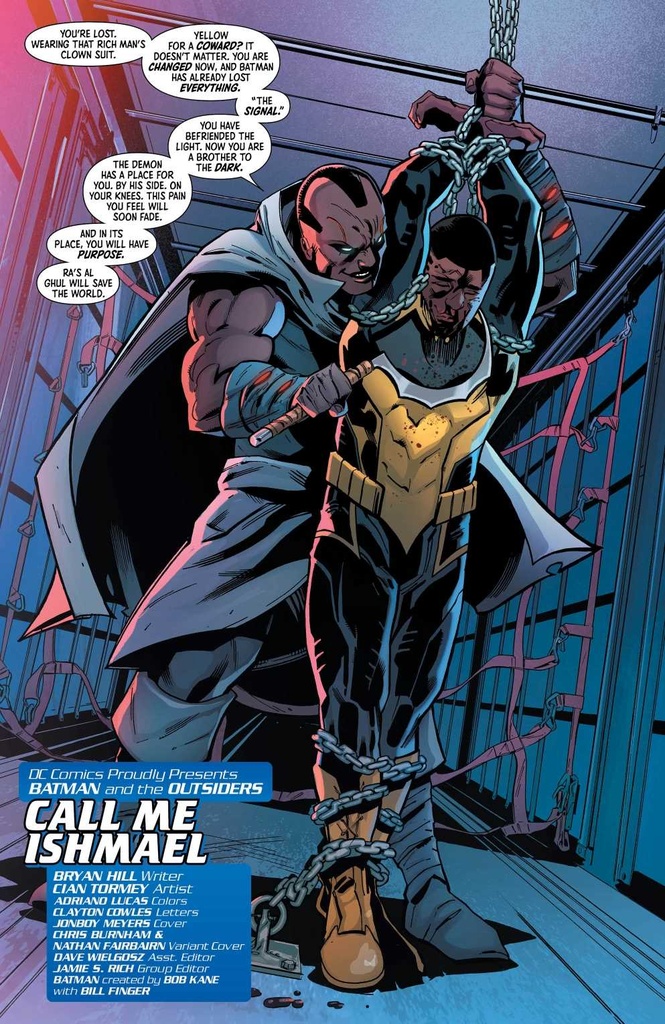 Batman And The Outsiders #7 (YOTV Acetate Cover)