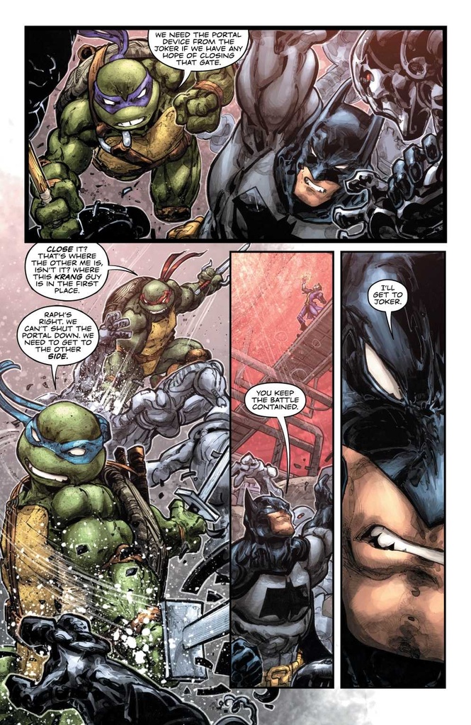 Batman/Teenage Mutant Ninja Turtles III #5 of 6