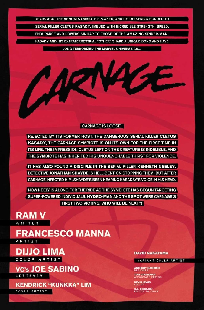 CARNAGE #4 NAKAYAMA VAR