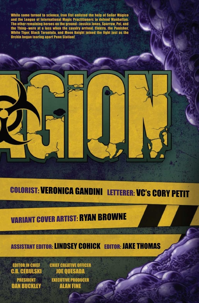 Contagion #4 of 5 (Browne Variant)