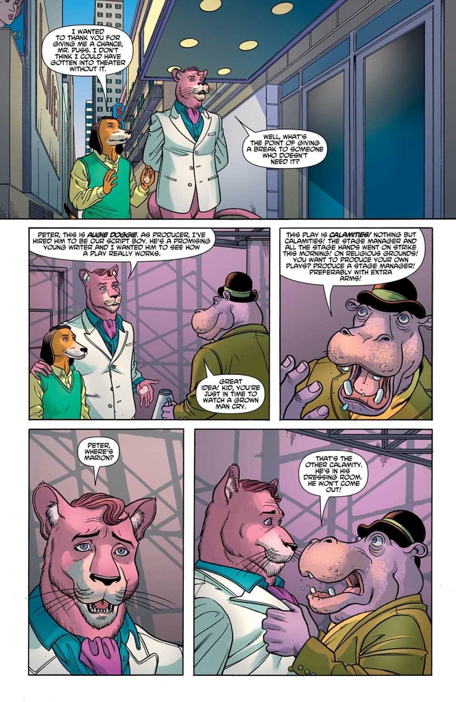 EXIT STAGE LEFT THE SNAGGLEPUSS CHRONICLES #2 (OF 6)