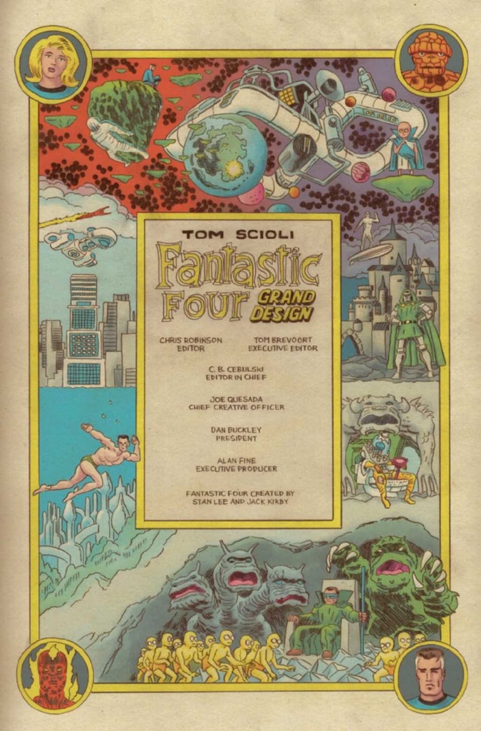 Fantastic Four: Grand Design #2 of 2 (Rugg Variant)