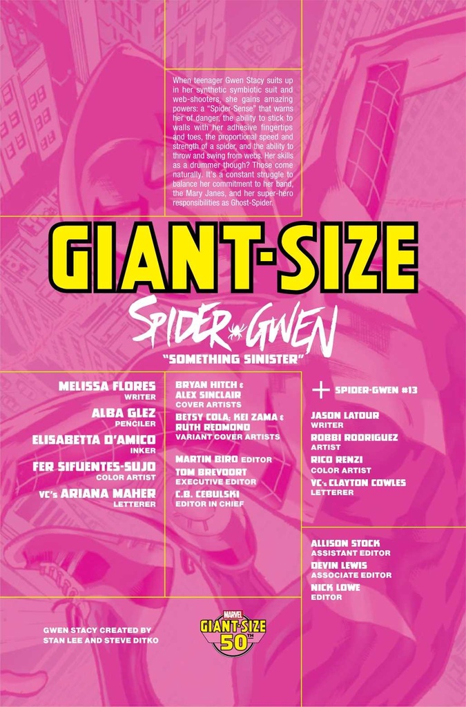 GIANT SIZE SPIDER-GWEN #1