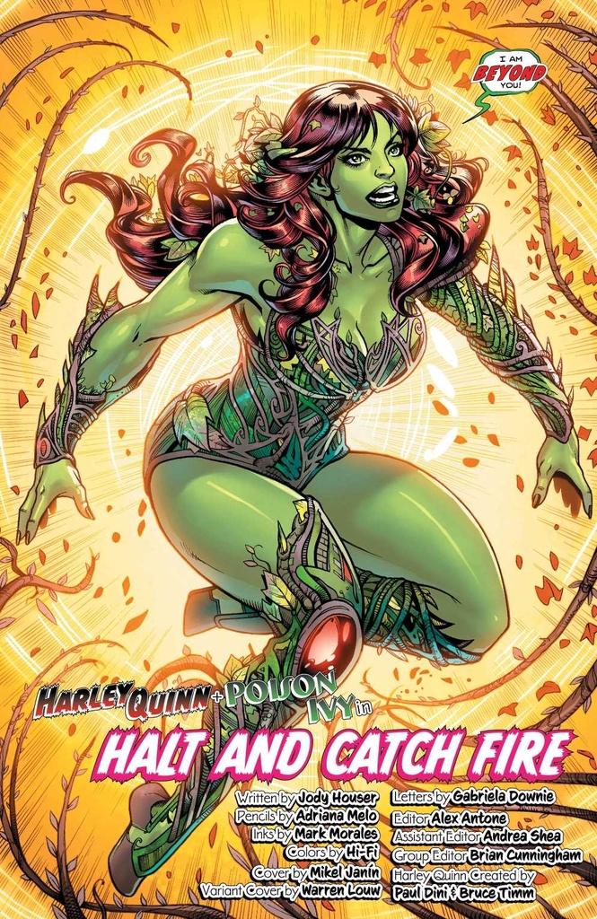Harley Quinn & Poison Ivy #2 of 6 (Harley Card Stock Variant)