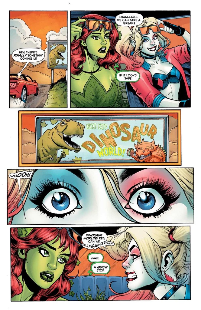Harley Quinn & Poison Ivy #4 of 6 (Card Stock Harley Variant Edition)
