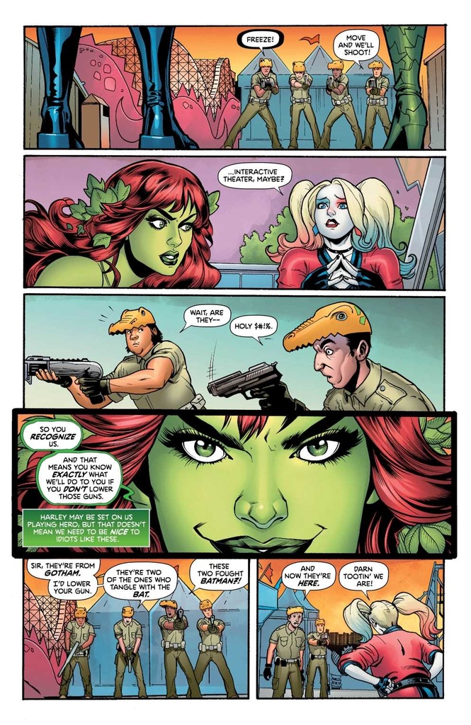 Harley Quinn & Poison Ivy #4 of 6 (Card Stock Harley Variant Edition)