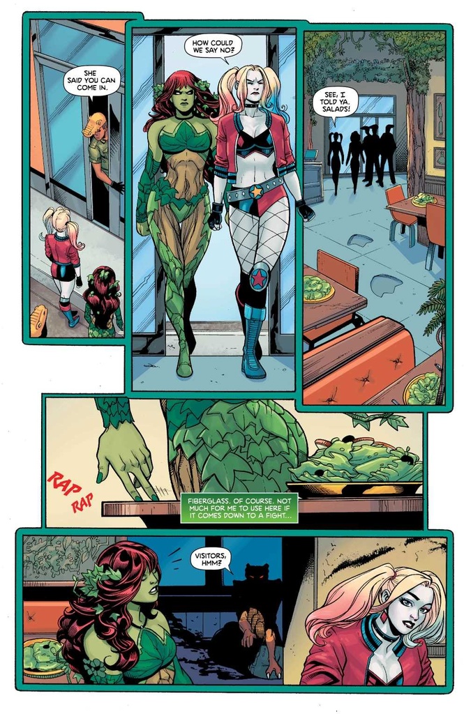 Harley Quinn & Poison Ivy #4 of 6 (Card Stock Poison Ivy Variant Edition)