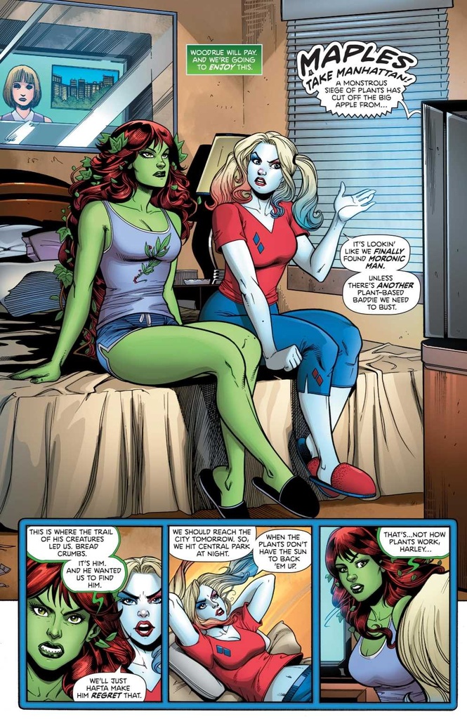 Harley Quinn & Poison Ivy #5 of 6 (Card Stock Harley Variant Edition)