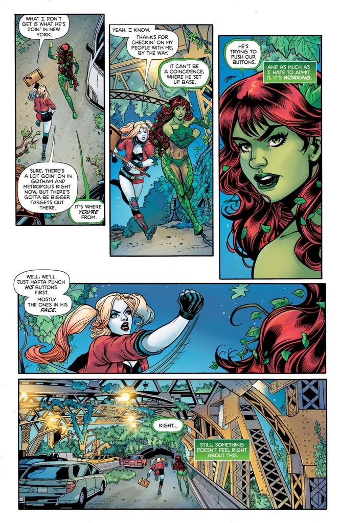 Harley Quinn & Poison Ivy #5 of 6 (Card Stock Poison Ivy Variant Edition)