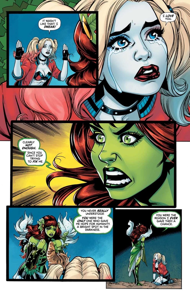Harley Quinn & Poison Ivy #6 of 6 (Card Stock Poison Ivy Variant)