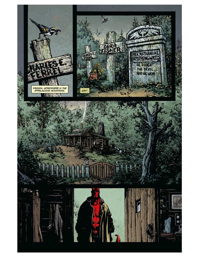 Hellboy And The B.P.R.D: The Return of Effie Kolb #1 of 2 (Cover A Howard)