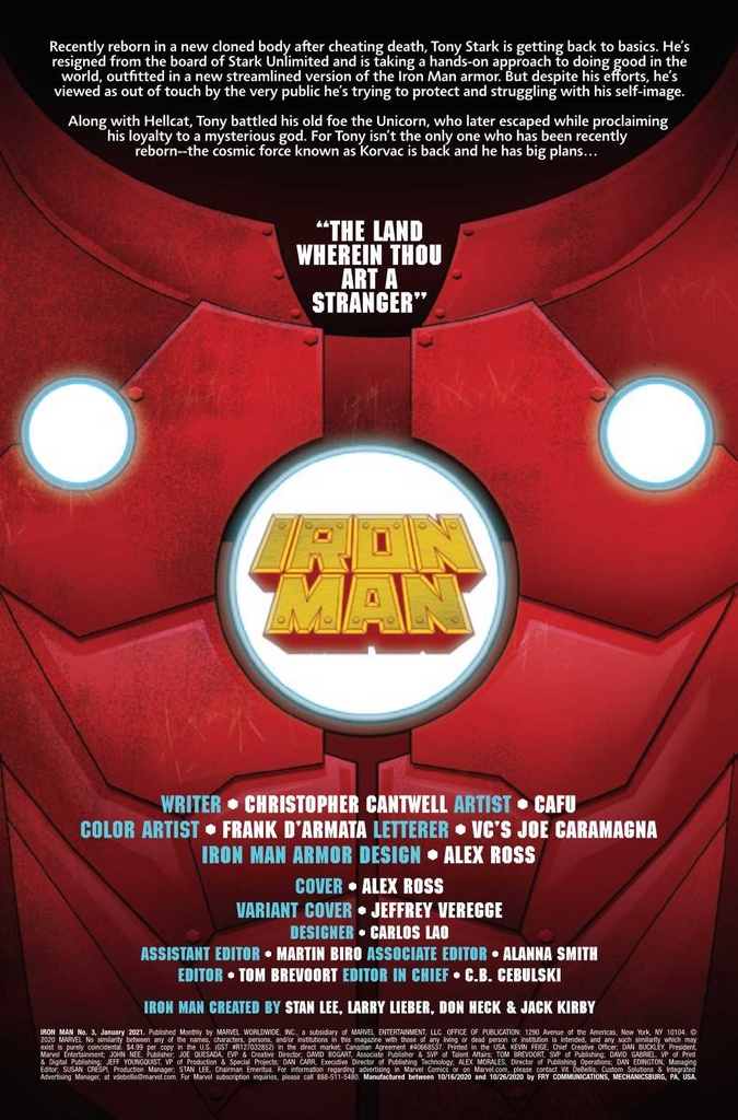 Iron Man #3 (Veregge Iron Man Native American Heritage Variant)