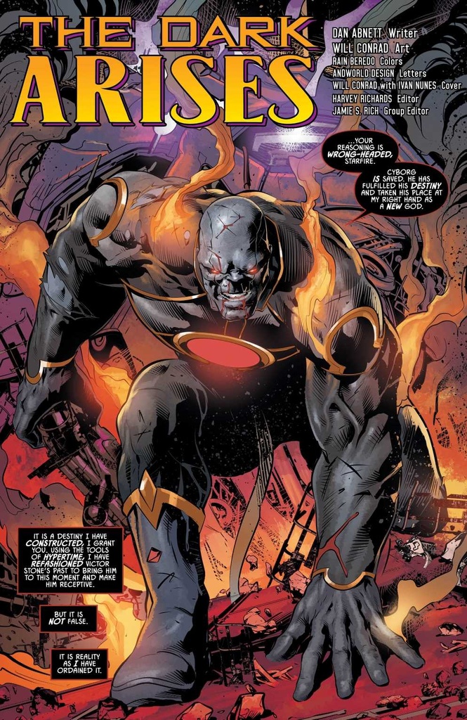 JUSTICE LEAGUE ODYSSEY #12 YOTV DARK GIFTS