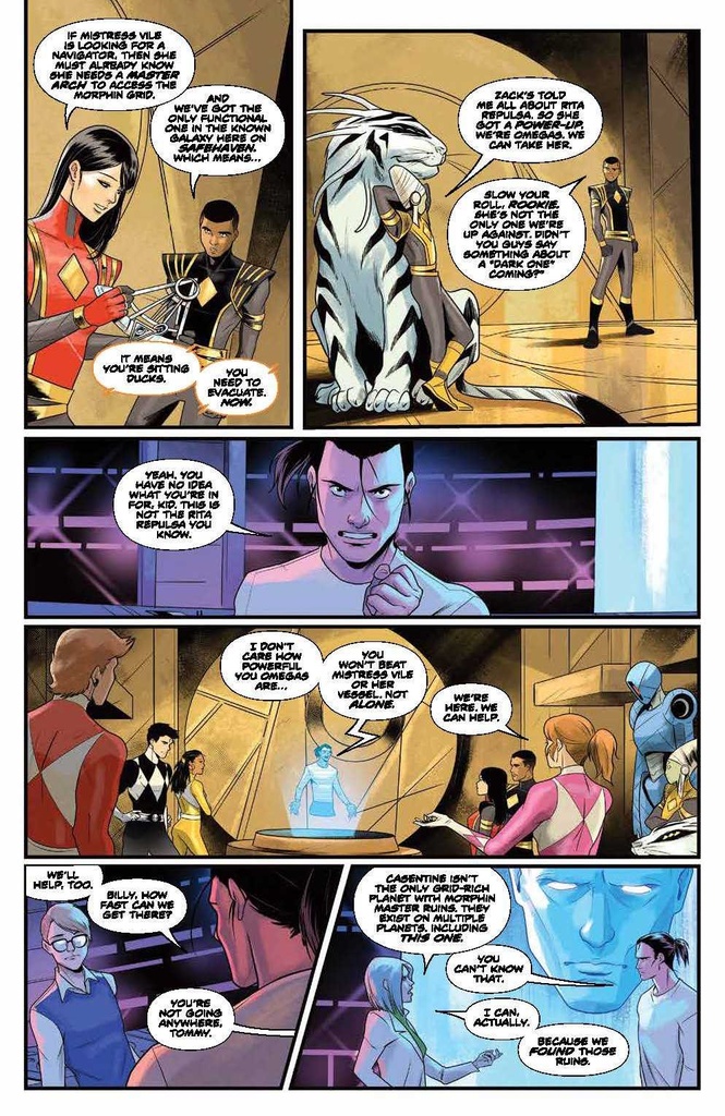 MIGHTY MORPHIN POWER RANGERS #106 CVR B BOREA (C: 1-0-0)