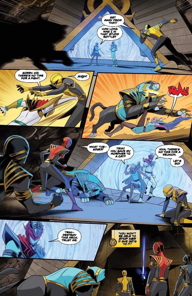 MIGHTY MORPHIN POWER RANGERS #109 CVR A CLARKE (C: 1-0-0)