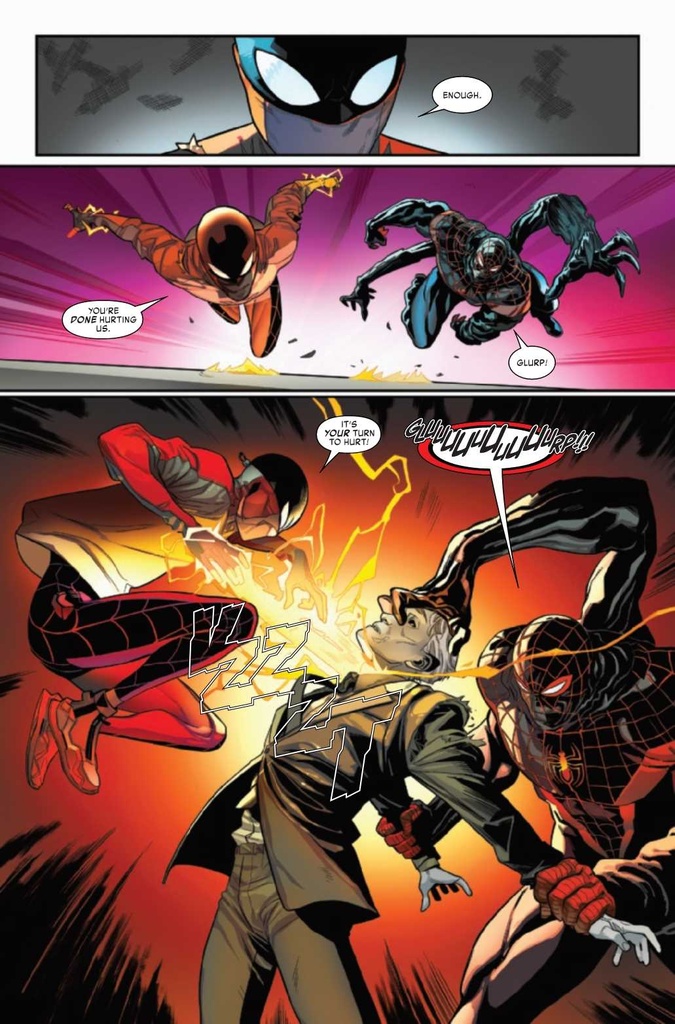 MILES MORALES SPIDER-MAN #35 WOODS X-GWEN VAR