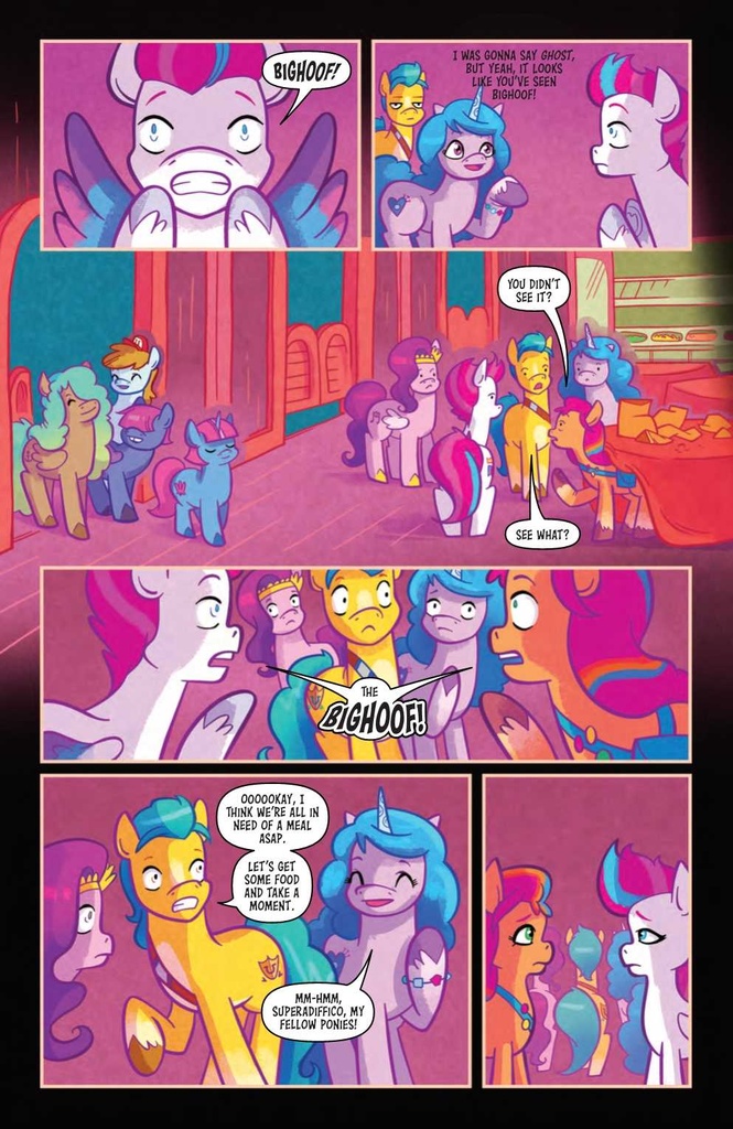 MY LITTLE PONY CAMP BIGHOOF #3 CVR A SHERRON