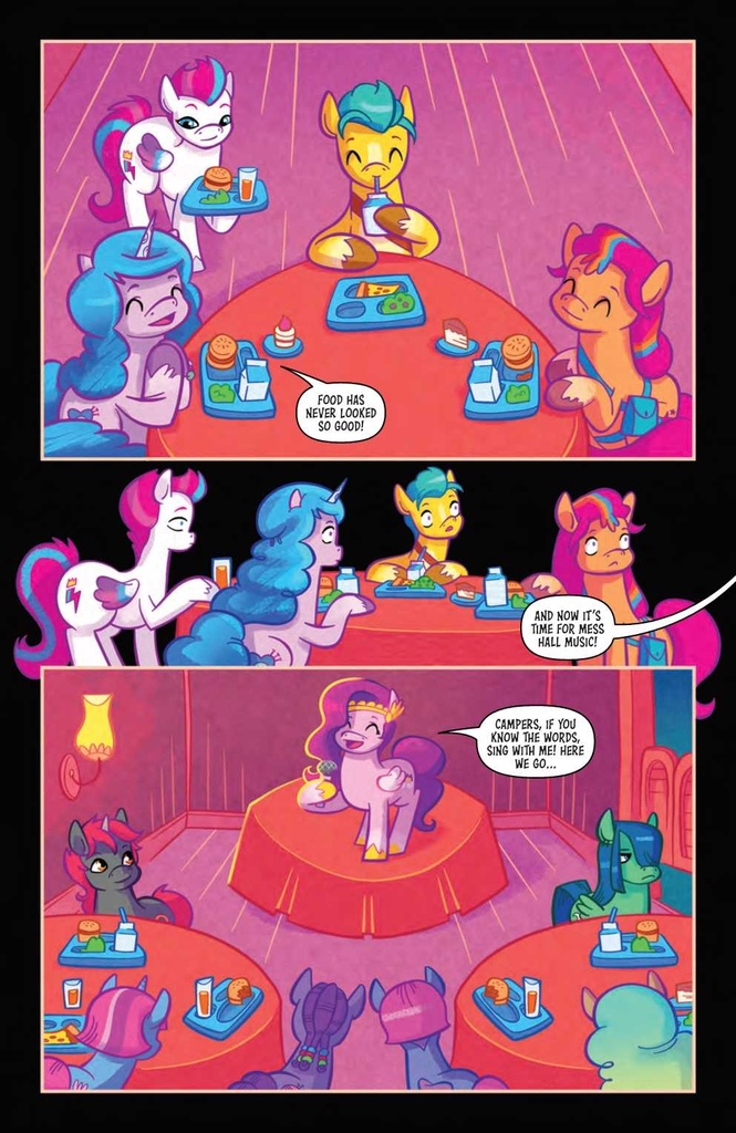 MY LITTLE PONY CAMP BIGHOOF #3 CVR A SHERRON
