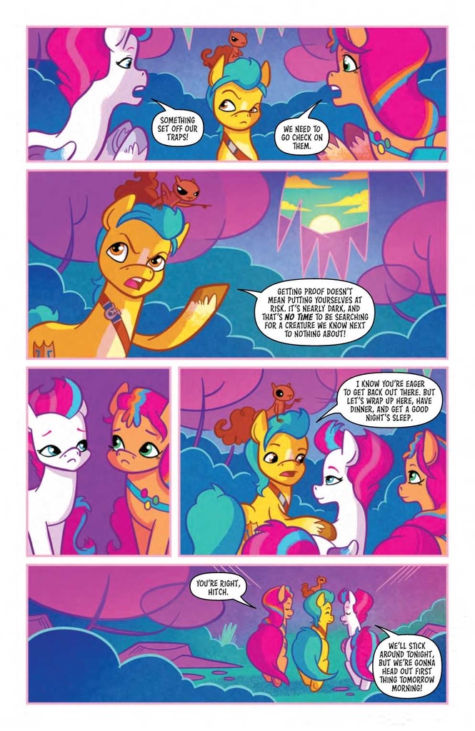 MY LITTLE PONY CAMP BIGHOOF #4 CVR A SHERRON