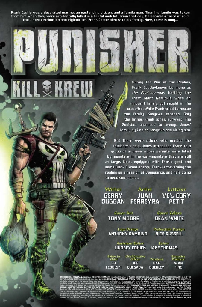 Punisher: Kill Krew #2 of 5
