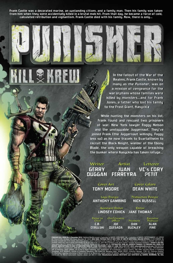 Punisher: Kill Krew #4 of 5