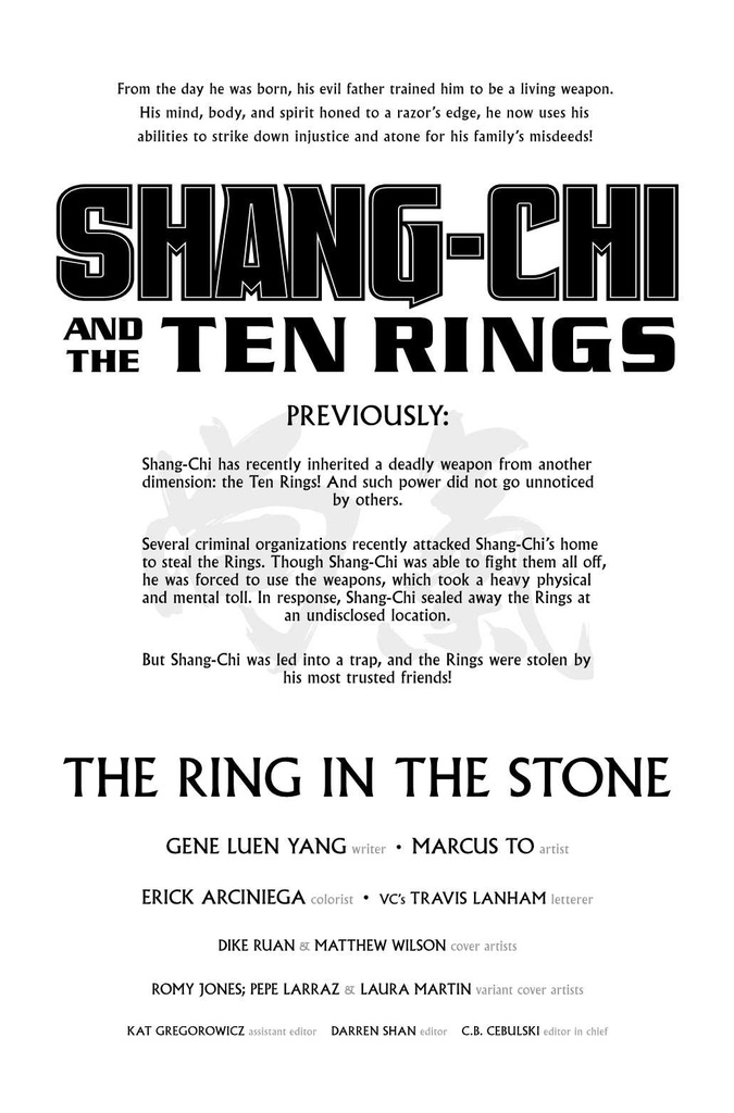 SHANG-CHI AND TEN RINGS #3