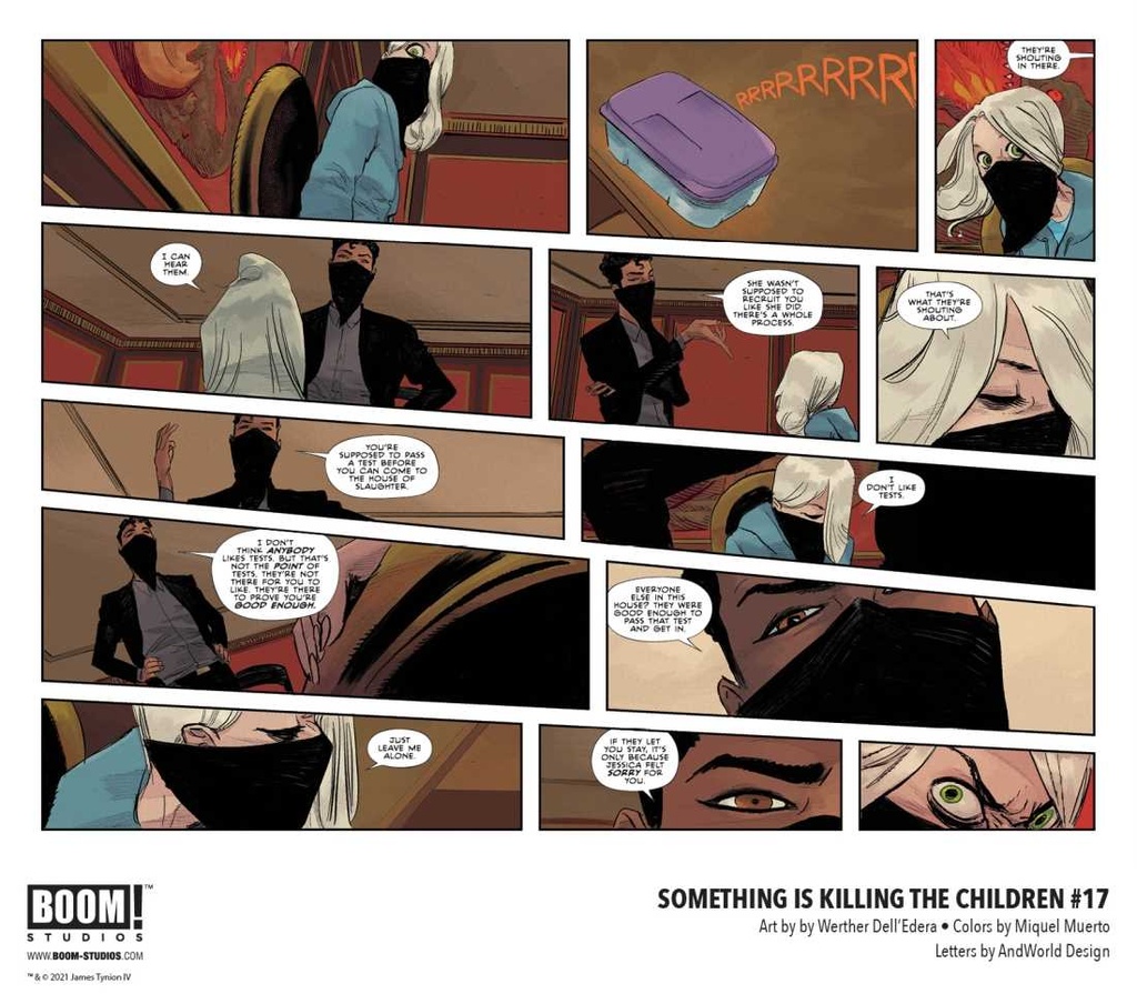 SOMETHING IS KILLING THE CHILDREN #17 CVR A DELL E