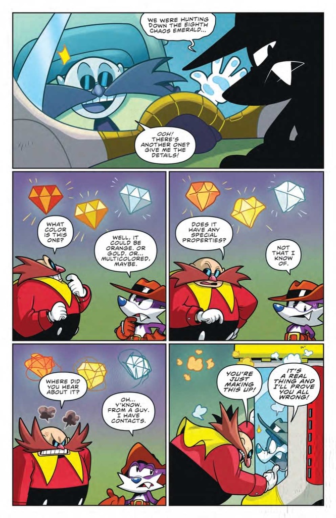 SONIC THE HEDGEHOG FANG HUNTER #3 CVR A HAMMERSTROM