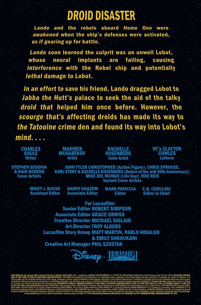 STAR WARS #40