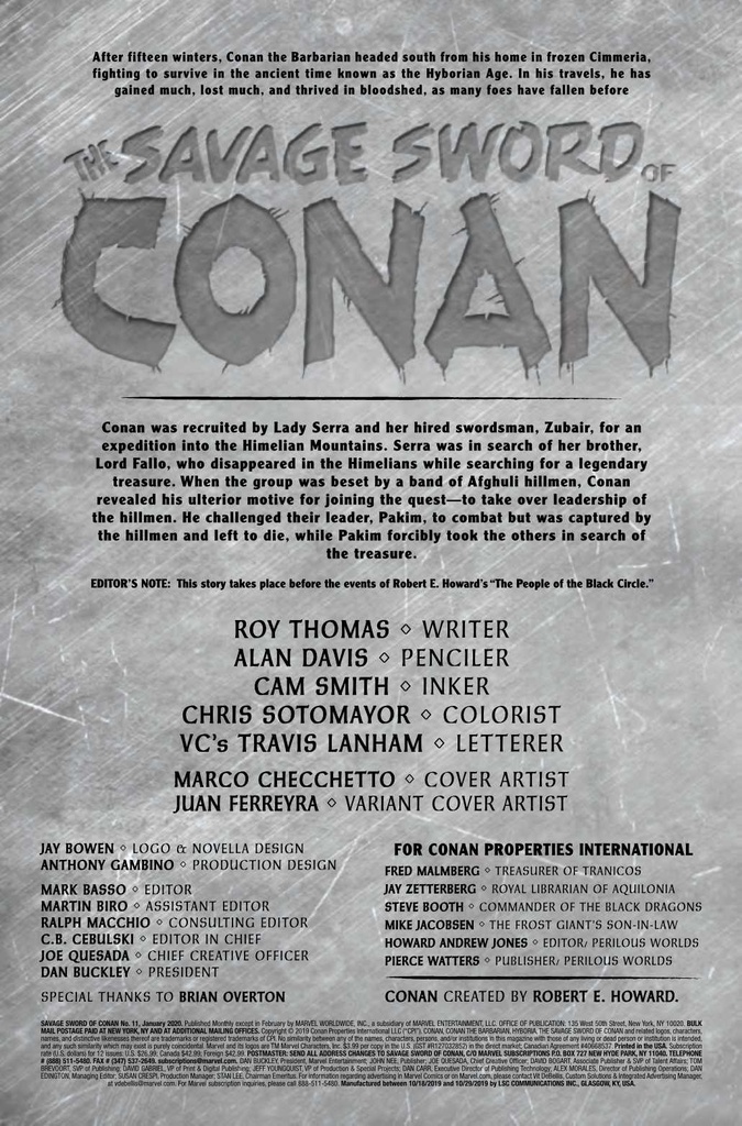 Savage Sword Of Conan #11