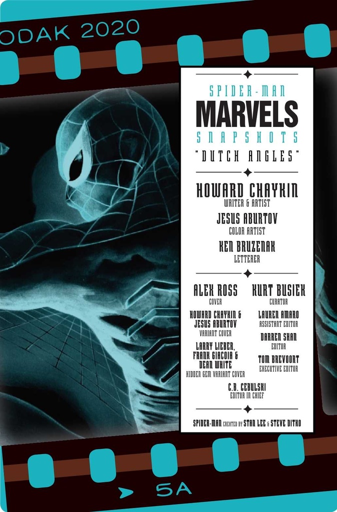 Spider-Man: Marvels Snapshot #1 (Chaykin Variant)