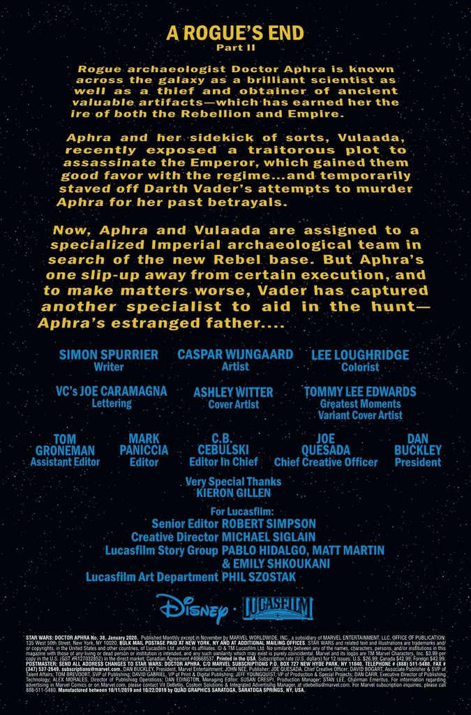 Star Wars: Doctor Aphra #38