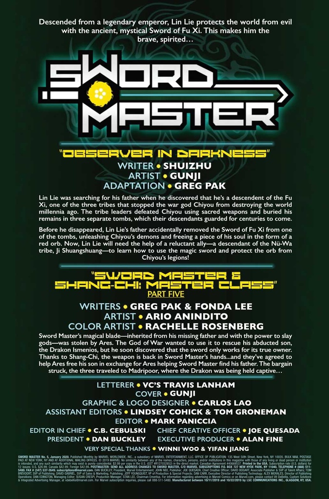 Sword Master #5