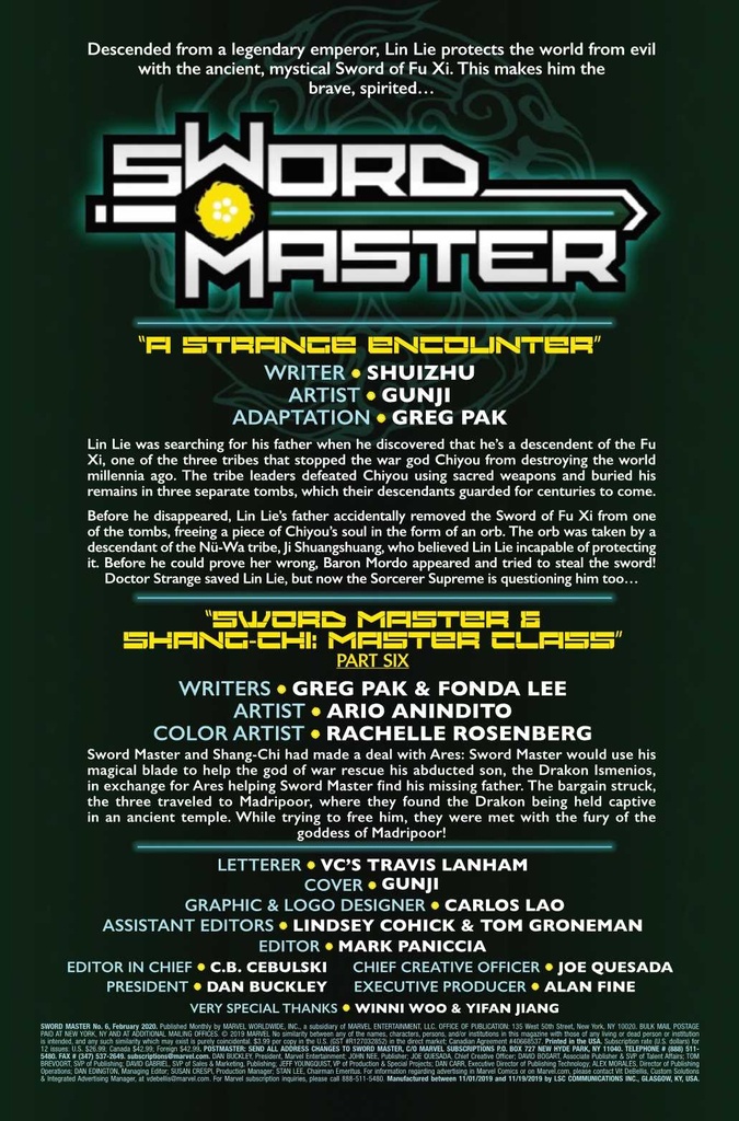 Sword Master #6