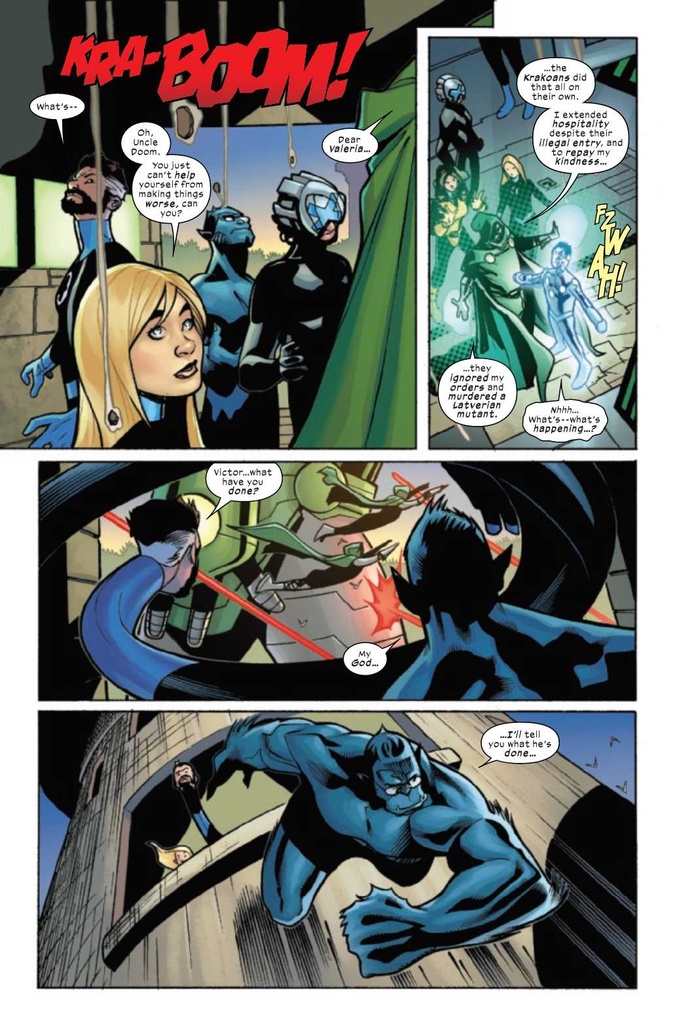 X-Men/Fantastic Four #4 of 4 (Brooks Connecting Variant)