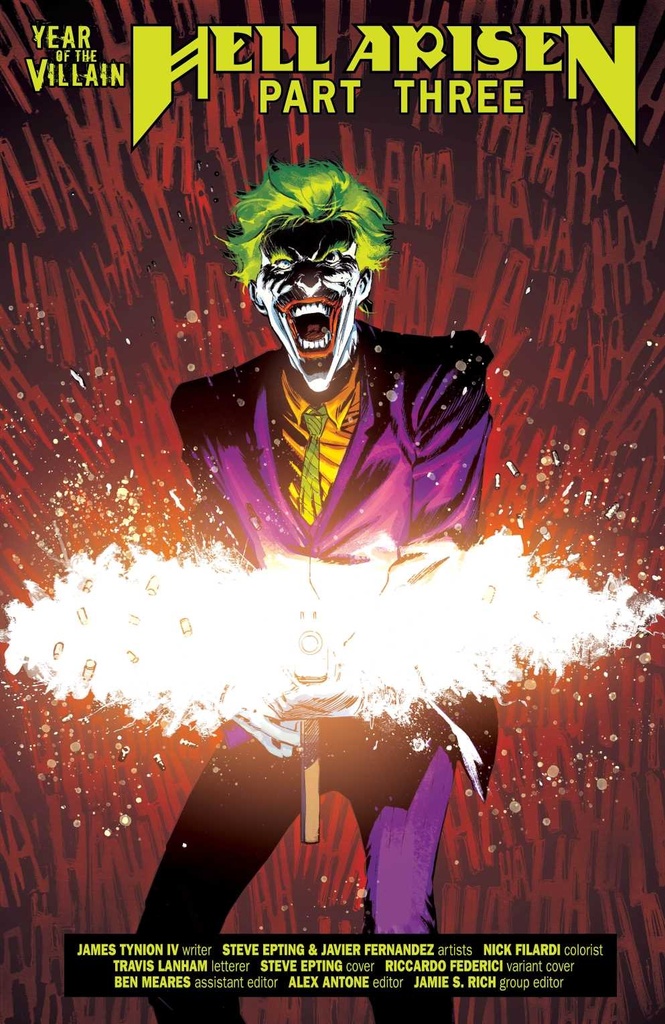 Year Of The Villain: Hell Arisen #3 of 4 (1st Print)