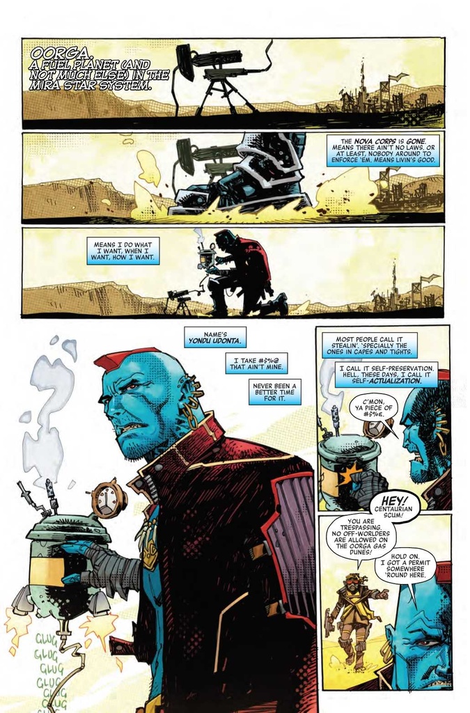 Yondu #1 of 5 (Pacheco Variant)