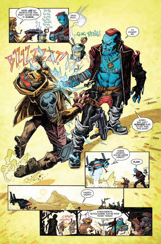 Yondu #1 of 5 (Pacheco Variant)