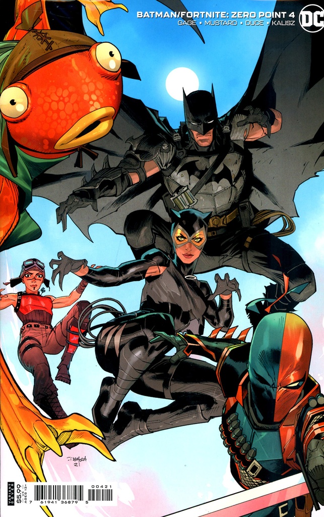 Batman/Fortnite: Zero Point #4 (Dan Mora Card Stock Variant)
